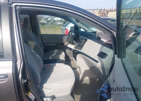 2013 Toyota Sienna Le V6 8 Passenger from USA, damaged, VIN 5TDKK3DC6DS324873